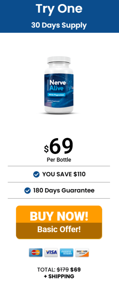 Nerve Alive 1 bottle price